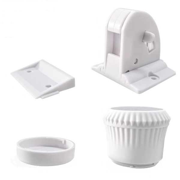 قفل کشو و کابینت بیبی‌سیفتی مدل آهن‌ربایی MBCL004 بسته 4 عددی - Image 1