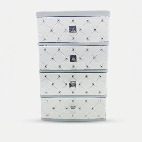 فایل کشویی هوم کت مدل نگین دار 4 کشو - Image 1
