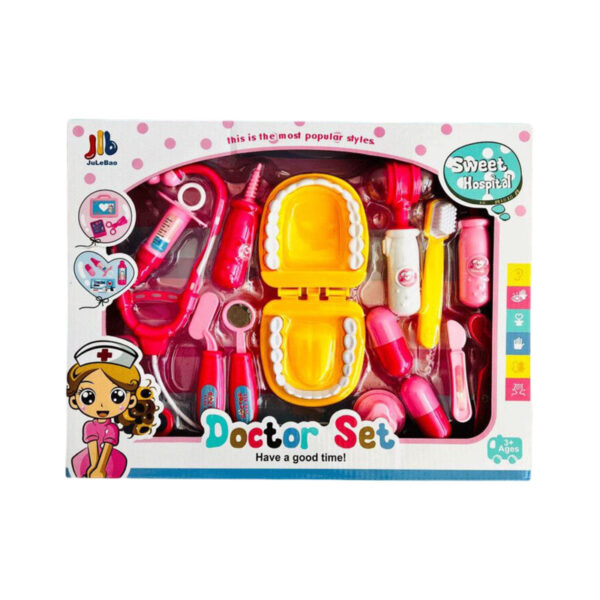 ست اسباب بازی تجهیزات پزشکی مدل Doctor set - Image 1