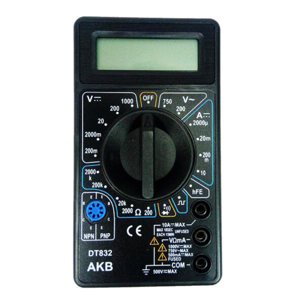 مولتی متر دیجیتال مدل DT832 - Image 1