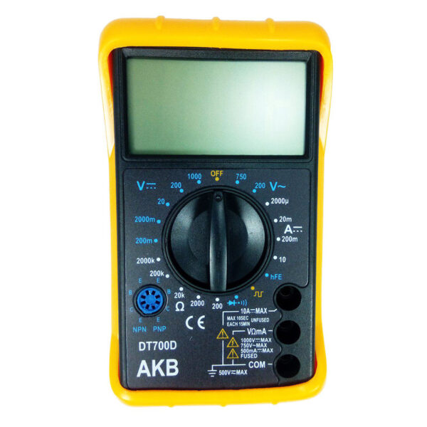 مولتی متر دیجیتال مدل DT700D - Image 1