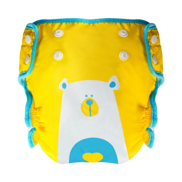 شورت آموزشی کودک وی کر مدل دکمه دار طرح bear boy کد U808 - Image 1