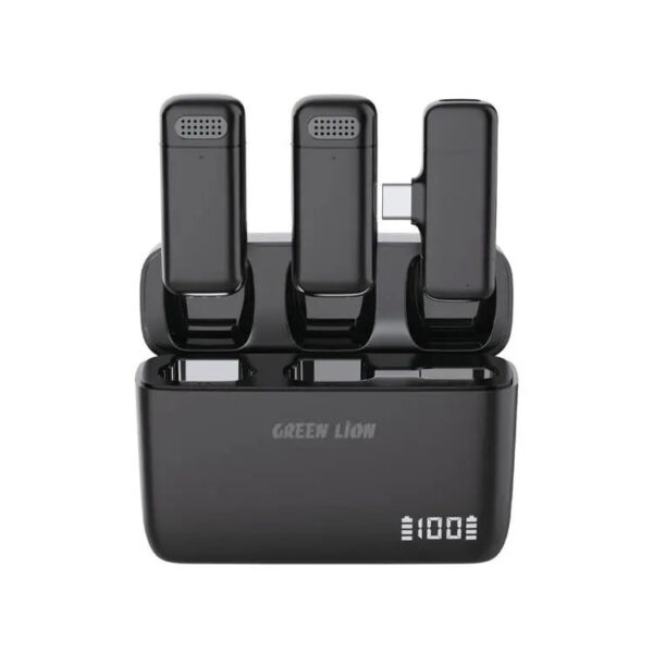 میکروفن یقه ای گرین لاین مدل Duo Cast Lightning - Image 1