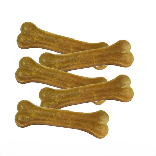 تشویقی سگ طرح استخوان ژلاتینی مدل 10 cm وزن 150 گرم بسته 5 عددی - Image 1