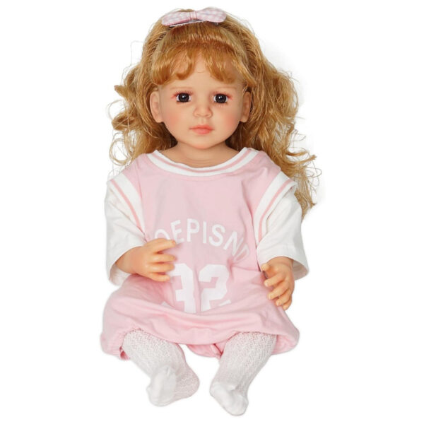 عروسک سیلیکونی مدل Reborn-Baby ارتفاع 50 سانتی متر - Image 1