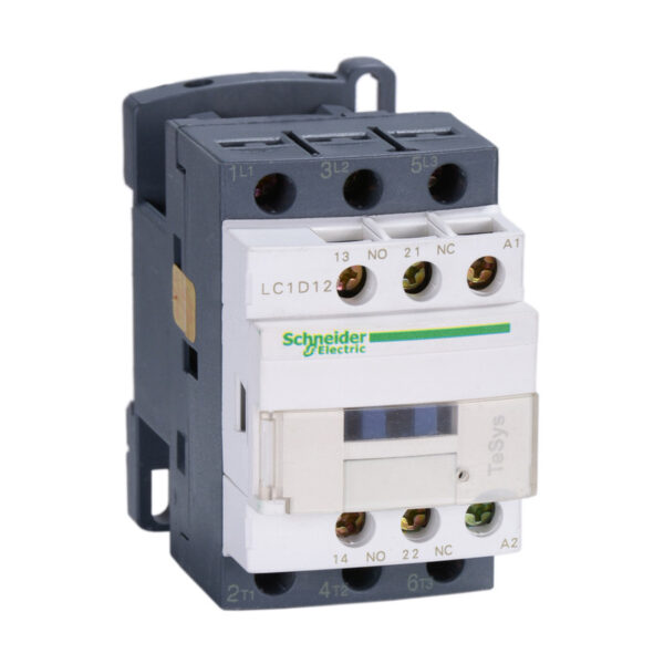 کنتاکتور 12 آمپر اشنایدر الکتریک مدل LC1D12M7 - Image 1
