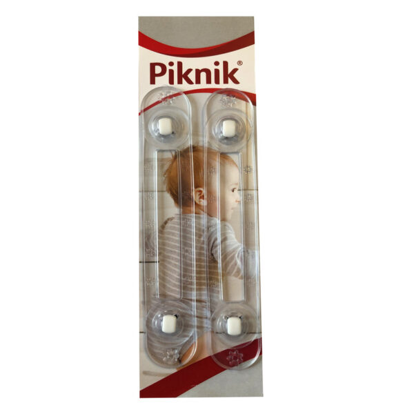 قفل درب کمد و کابینت پیک نیک مدل P410 بسته 4 عددی - Image 1