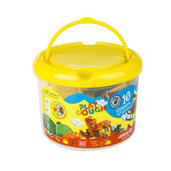 خمیربازی 10 رنگ آریا مدل Z-1068 - Image 1
