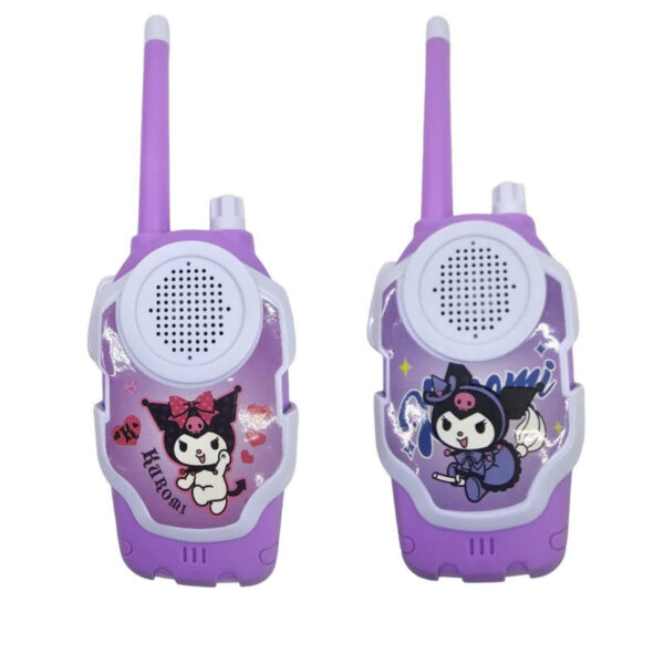 اسباب بازی ناب سل مدل بیسیم کرومی WALKIE TALKIE KUROMI مجموعه دو عددی - Image 1