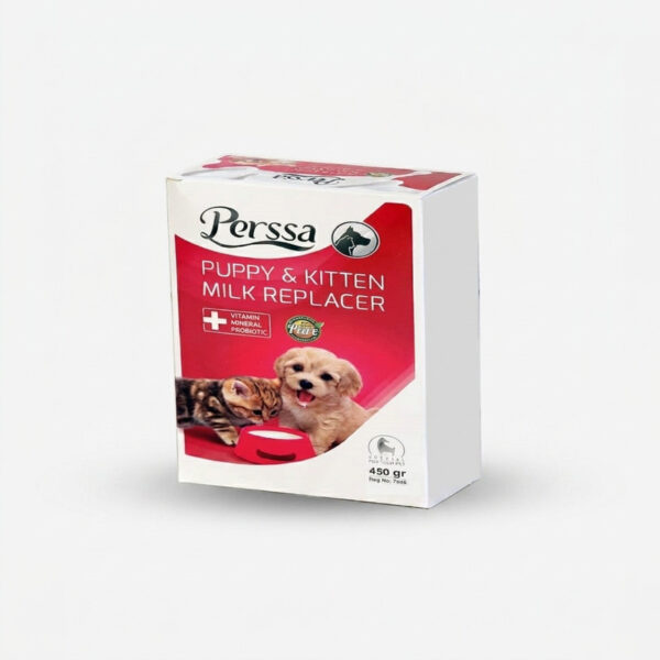 شیر خشک سگ و گربه پرسا کد 01 وزن 450 گرم - Image 1