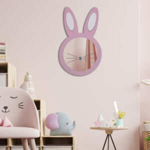 آینه اتاق کودک طرح خرگوش مدل MKids26-E