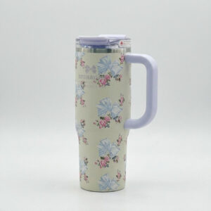 تراول ماگ سیتارایوری مدل گلدار دوحالته گنجایش 0.9 لیتر