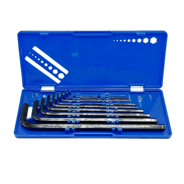 آچار آلن بلند ای زد دی مدل جعبه دار کد CR-V-9PCS مجموعه 9 عددی - Image 1