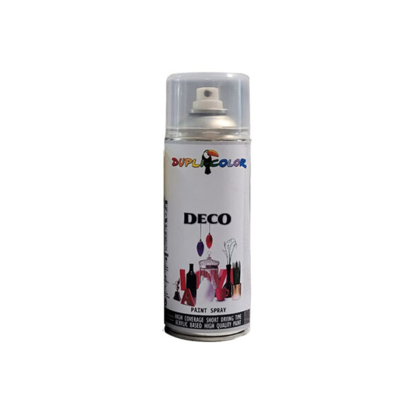 اسپری رنگ سفید دوپلی کالر مدل DECO حجم 375 میلی لیتر - Image 1
