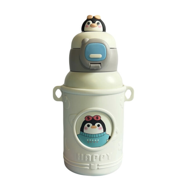 فلاسک کودک مدل استیل happy گنجایش 0.5 لیتر - Image 1