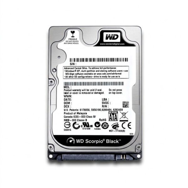 هارد دیسک وسترن دیجیتال مدل WD500LPLX ظرفیت 500 گیگابایت - Image 1