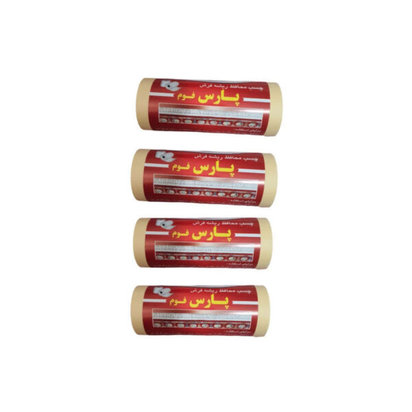 چسب محافظ ریشه فرش پارس فوم مدل MIKMORFIB مجموعه 4 عددی - Image 1