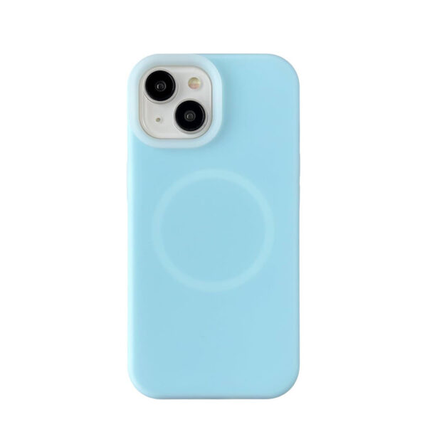 کاور طرح سیلیکون پاک کنی مگ سیف دار مناسب برای گوشی موبایل اپل IPHONE 13/14/15 - Image 1