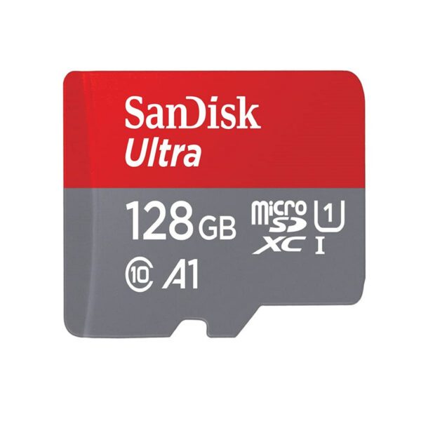 کارت حافظه microSDXC سن دیسک مدل Ultra A1 کلاس 10 استاندارد UHS-I سرعت 140MBps ظرفیت 128 گیگابایت - Image 1