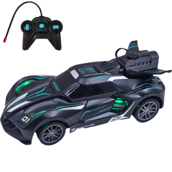 ماشین بازی کنترلی مسابقه‌ای مدل دودزا شارژی KMRC کد Dudza model racing control game machine K660-3A scale1:20 با حرکت چهار جهته، چراغ‌دار و مقیاس 1:20 - Image 1