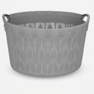 سبد رخت چرک هوم کت مدل فلورا بیضی