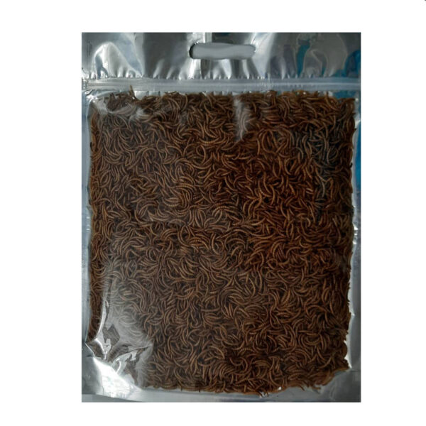 غذای خشک حیوانات مدل کرم میلورم کد kh1000galb وزن 1000 گرم - Image 1