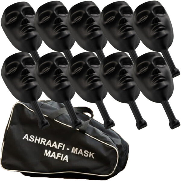 ماسک ایفای نقش مدل مافیا Mafia به همراه کیف بسته 10 عددی - Image 1