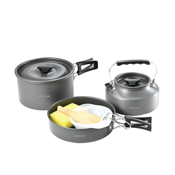 مجموعه ظروف سفری گرین لاین مدل GN7N1COOKBK - Image 1