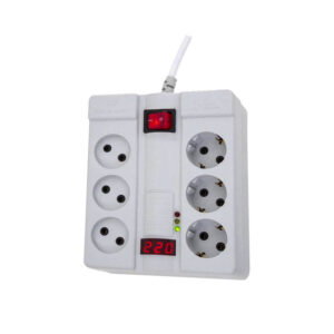 چندراهی برق و محافظ پارت الکتریک ، طول کابل 5 متر مدل EW-324F3