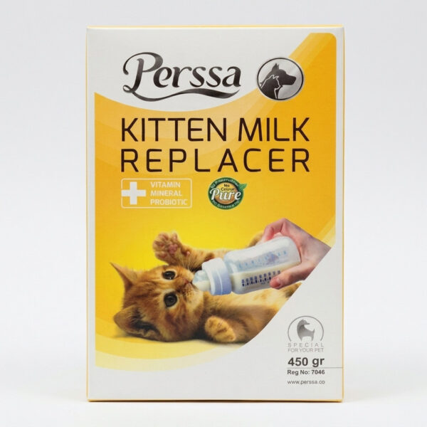 شیر خشک گربه پرسا مدل Kitten Milk وزن 450 گرم - Image 1