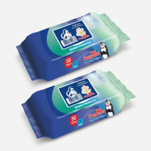 دستمال مرطوب حیوانات خانگی مدل Scented وزن 300 گرم بسته 2 عددی