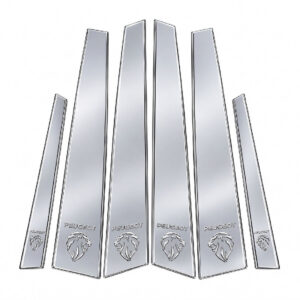 قاب ستون خودرو مدل اسپرت کدsteel12098 مناسب برای پژو پارس و 405 بسته 6عددی