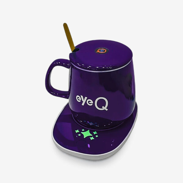 ماگ آی کیو طرح Lucky eyeQ مدل Smart Rose کد Ai-V26 به همراه گرم کن - Image 1