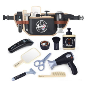 ست اسباب بازی ابزار ناب سل مدل آرایشگری پسرانه مدل 10تکه کد10PCS CEINTURE BARBER همراه با کیف کمری