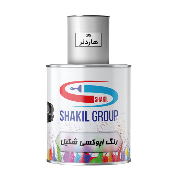 رنگ اپوکسی سفید مات شکیل مدل M-WHIT وزن 1.2 کیلوگرم به همراه هاردنر - Image 1