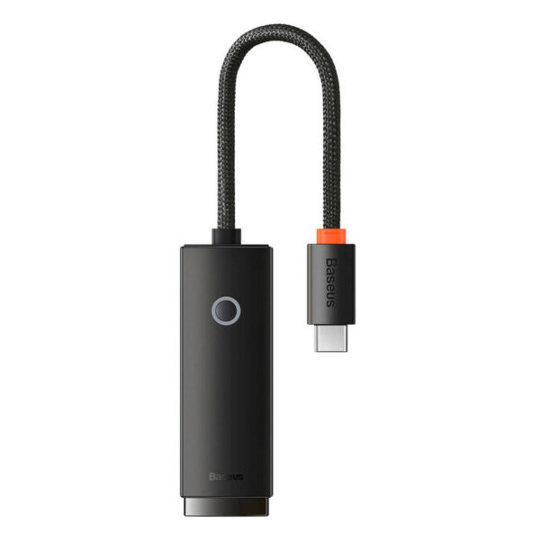 مبدل usb-c به LAN باسئوس مدل WKQX000301 - Image 1