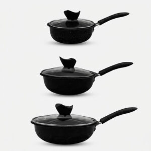 سرویس تابه گرانیتی 6 پارچه گارنت مدل B-6