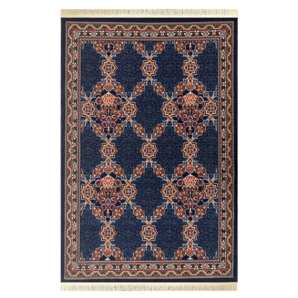 گلیم ماشینی جزیره طرح بوته - Image 1
