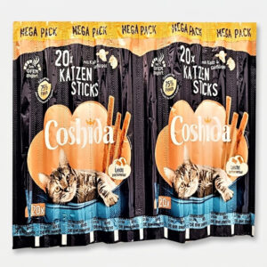 تشویقی گربه کوشیدا مدل مدادی طعم مرغ و گوشت وزن 50 گرم بسته 10 عددی