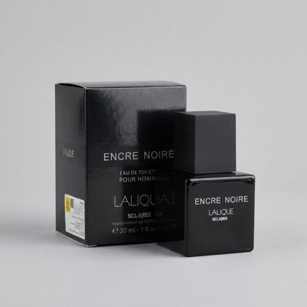 عطر جیبی مردانه اسکلاره مدل Lalique Encre Noir حجم 30 میلی لیتر - Image 1