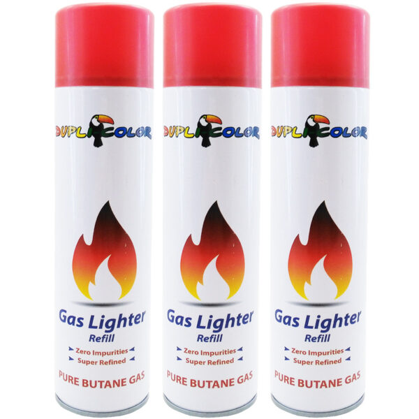 اسپری کپسول گاز فندک دوپلی کالر مدل Super Refined حجم 300 میلی لیتر بسته 3 عددی - Image 1