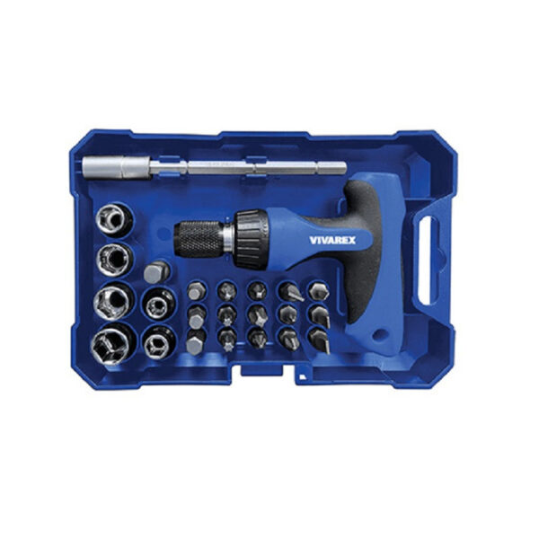 پیچ گوشتی جغجغه ای ویوارکس مدل vr-2465-sd مجموعه 24 عددی - Image 1