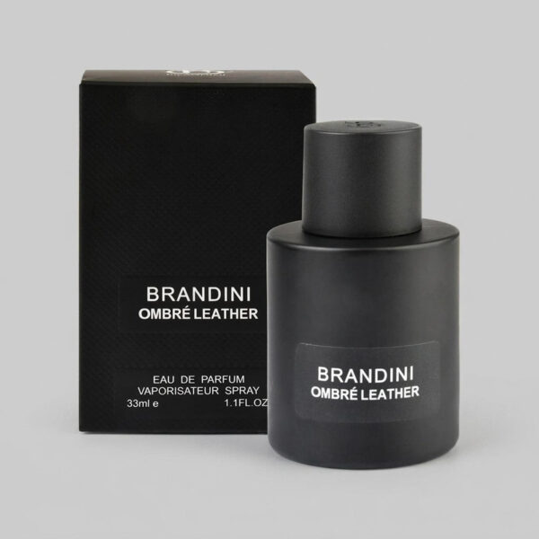 عطر جیبی مردانه برندینی مدل OMBRE LEATHER با رایحه گرم حجم 33 میلی‌لیتر - Image 1