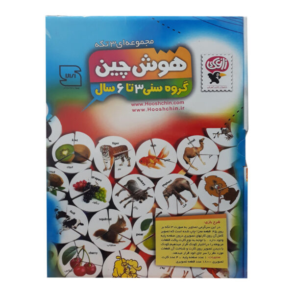 بازی آموزشی زاغک مدل هوش چین 03 کد 017 - Image 1