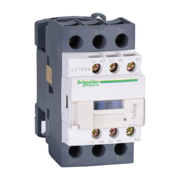 کنتاکتور 25 آمپر اشنایدر الکتریک مدل LC1D25M7 - Image 1