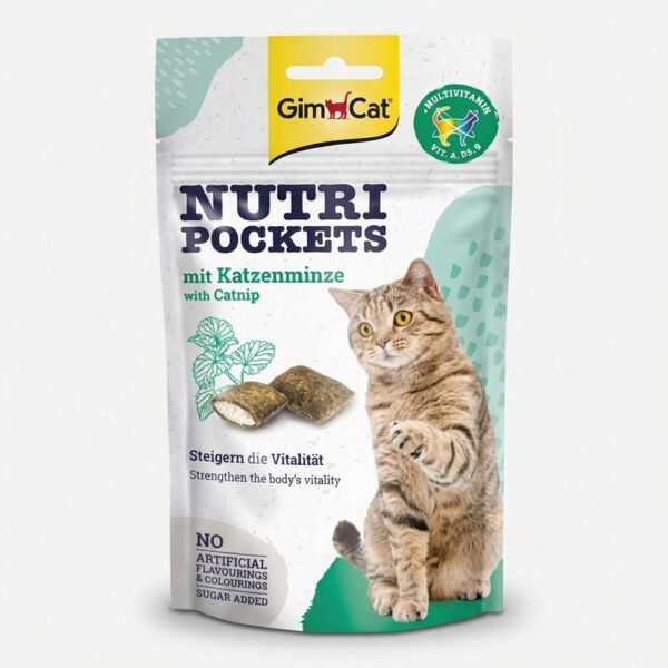 تشویقی گربه جیم کت مدل CATNIP وزن 60 گرم - Image 1