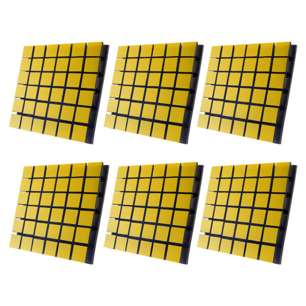 پنل آکوستیک مدل فلکسی A50 طرح مربع کد Y05 بسته 6 عددی - Image 1