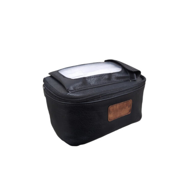 کیف موتورسیکلت سیلور مدل زیپدار چرمی 23c - Image 1