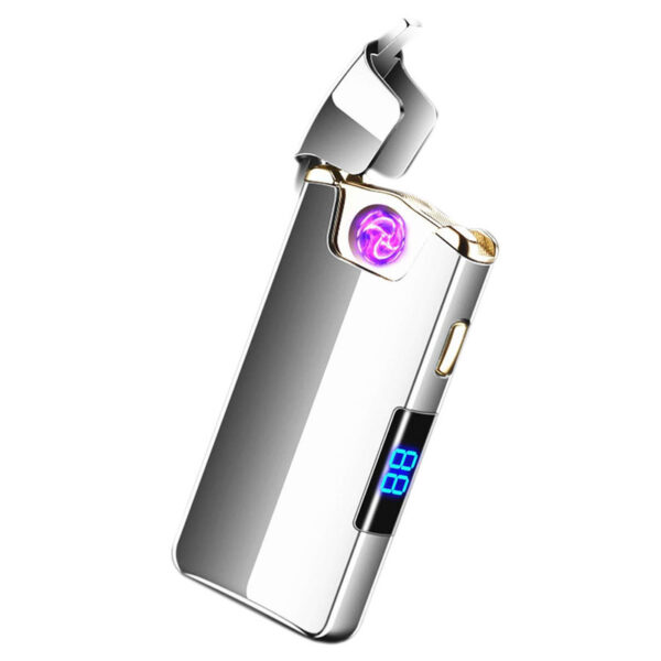 فندک مدل صاعقه ای برقی چرخشی طرح مانیتور دار - Image 1
