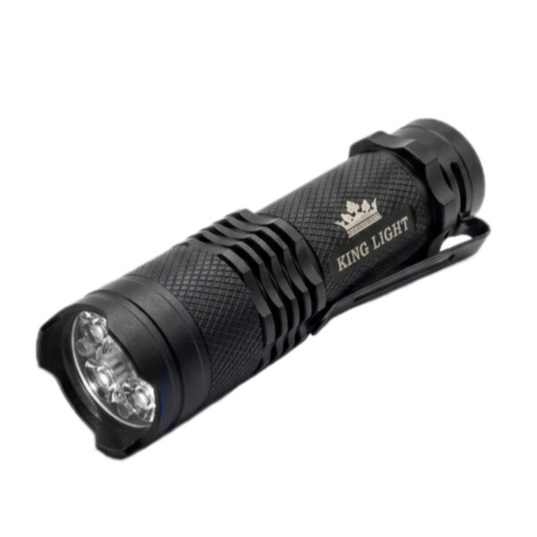 چراغ قوه دستی کینگ لایت مدل UV-365/395 با نور آبی - Image 1